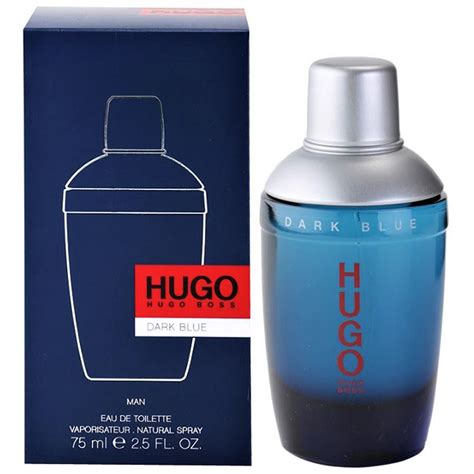 hugo boss aftershave blue bottle.